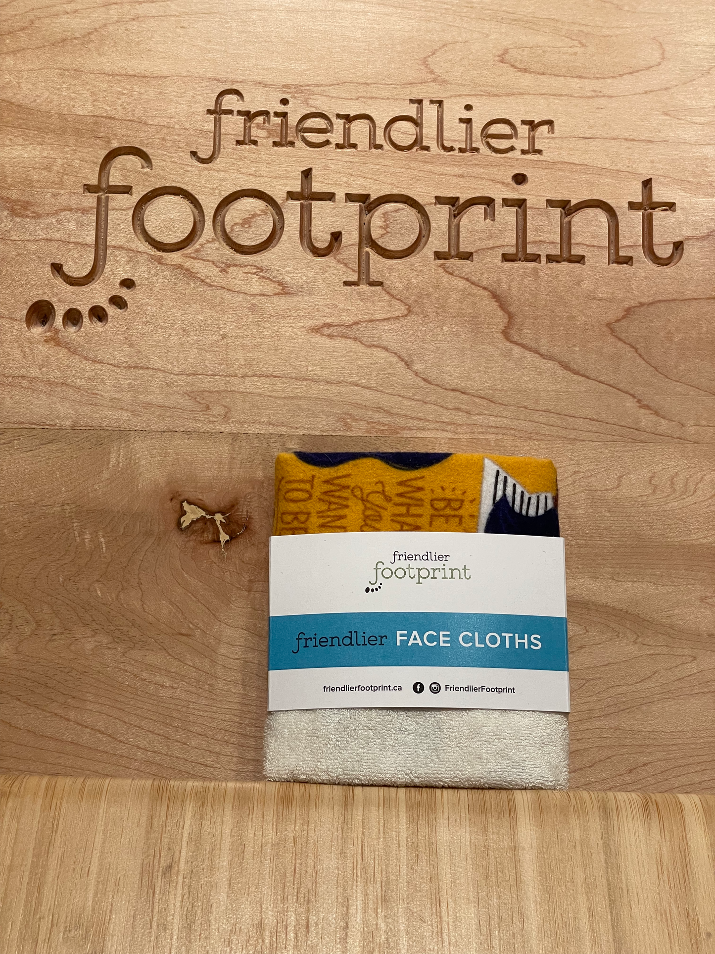 Friendlier Face Cloth - Be What You Want To Be