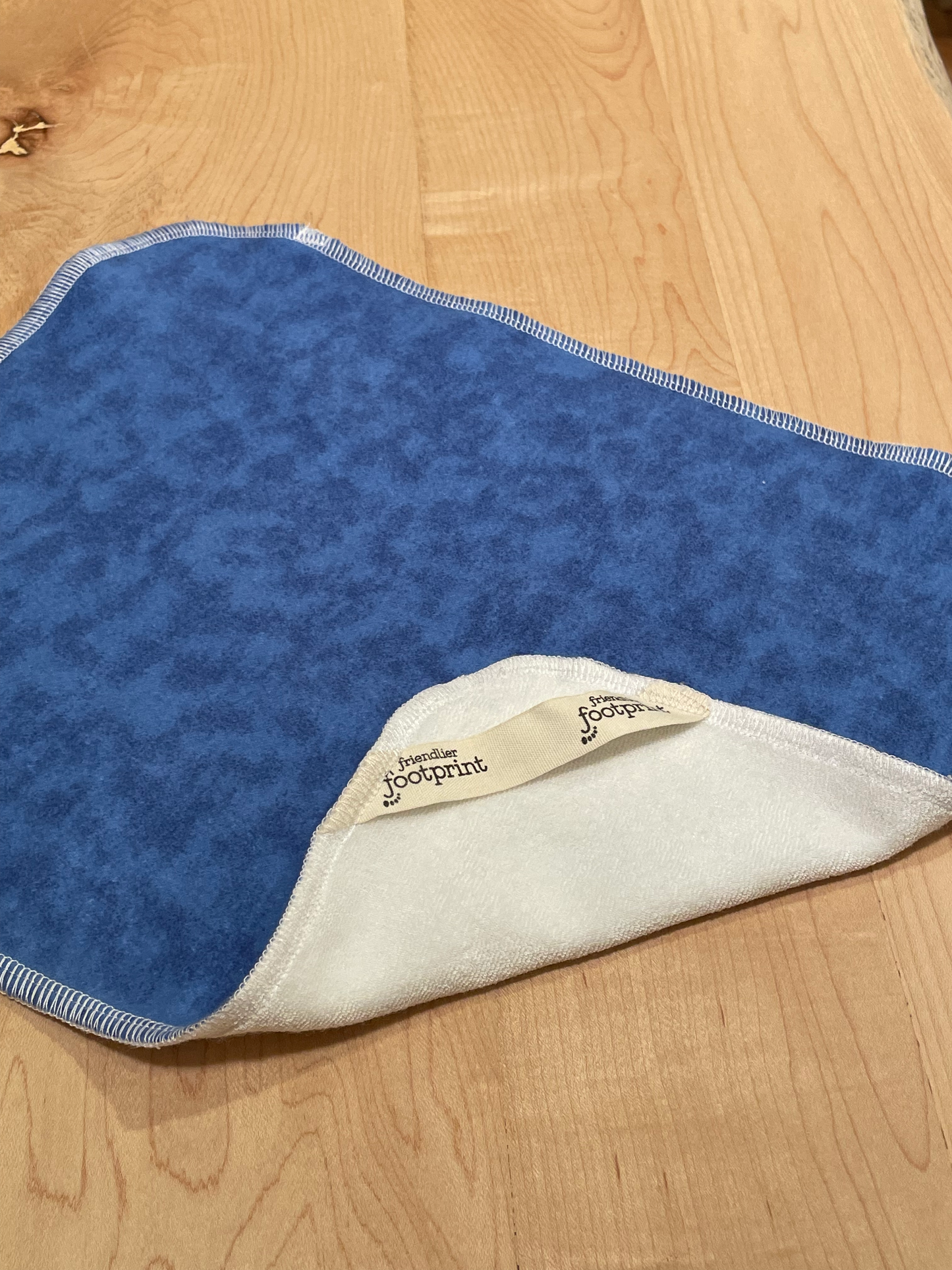 Friendlier Face Cloth - Neutral Blue