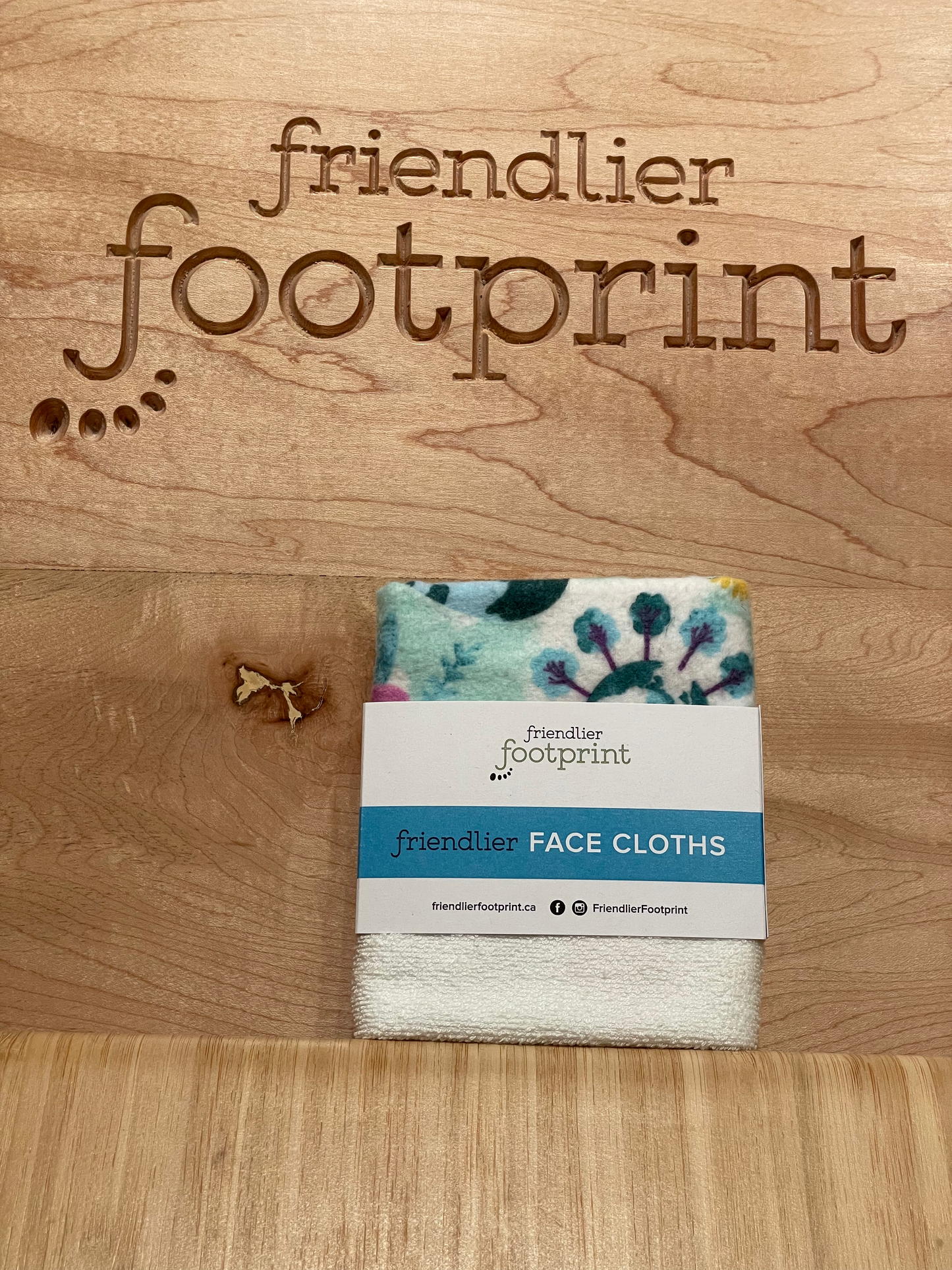 Friendlier Face Cloth - Love The Earth