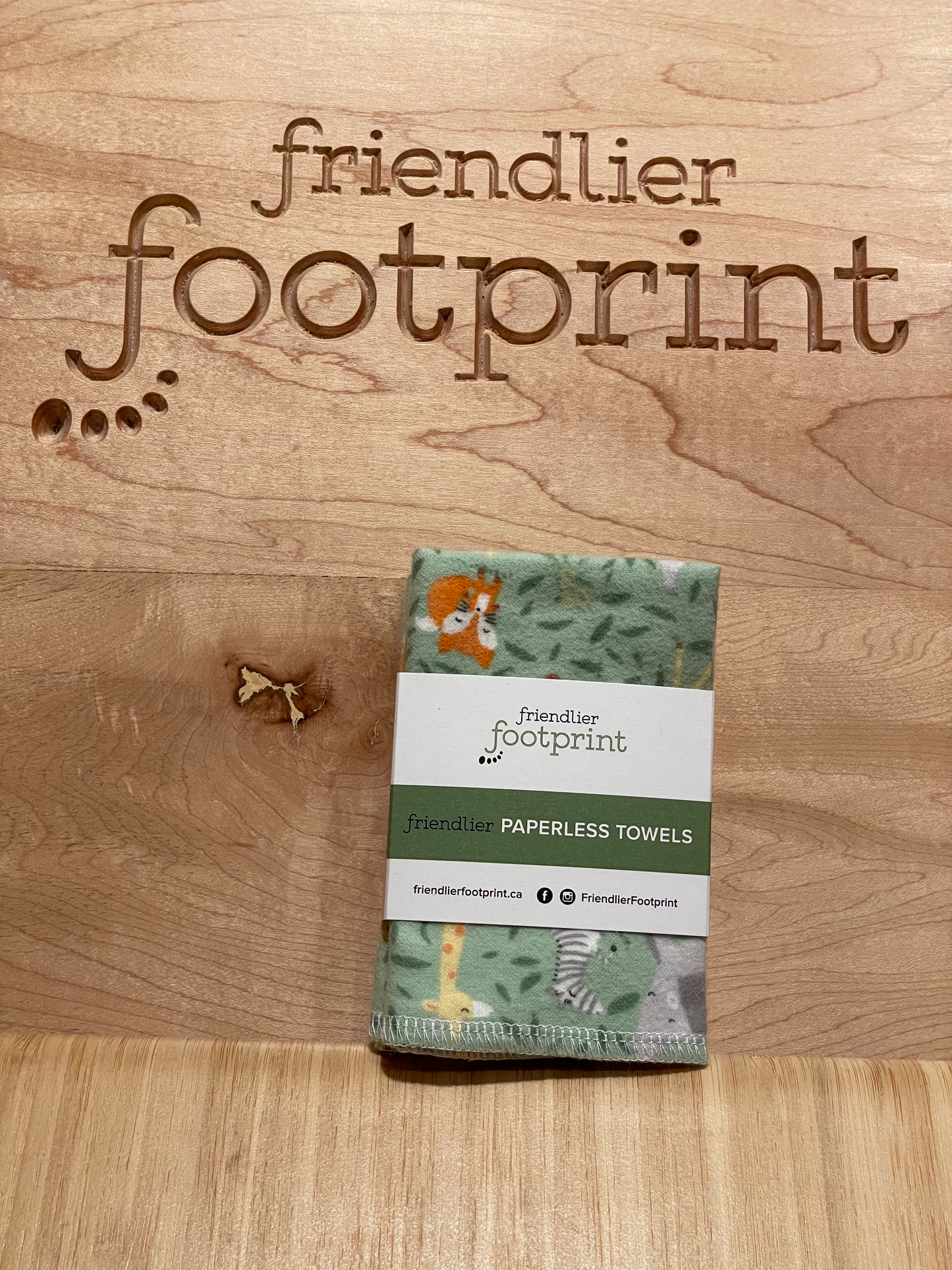 Friendlier Paperless Towels - Zoo Babies