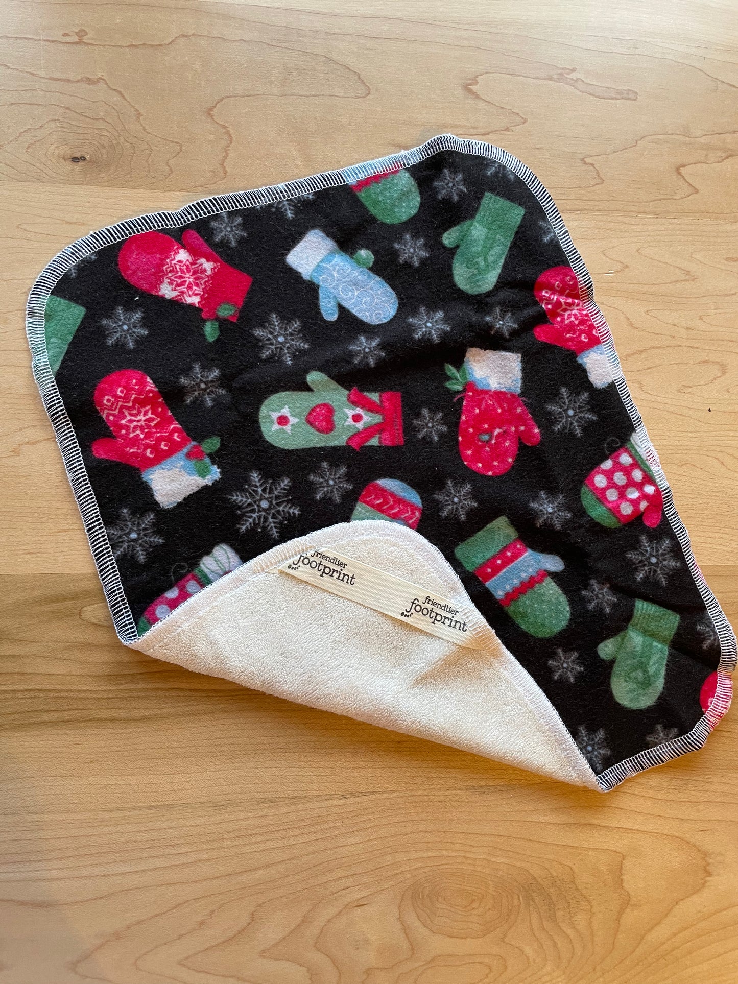 Friendlier Face Cloth - Mittens