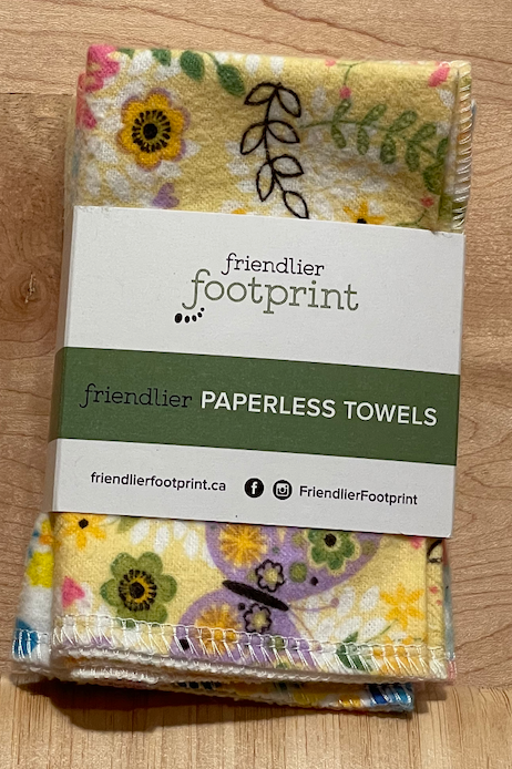Friendlier Paperless Towels - Bees and Butterflies