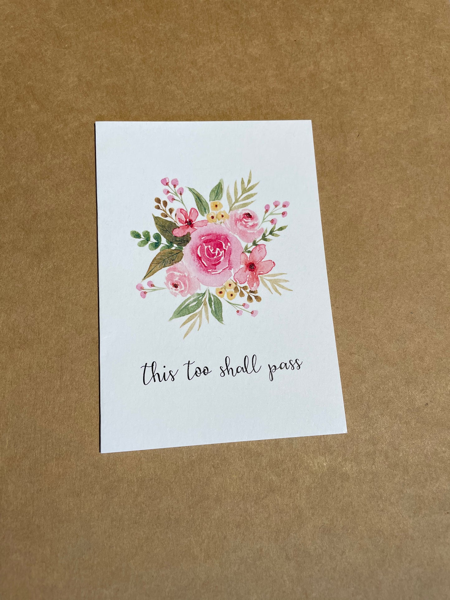 Friendlier Cards - This Too Shall Pass