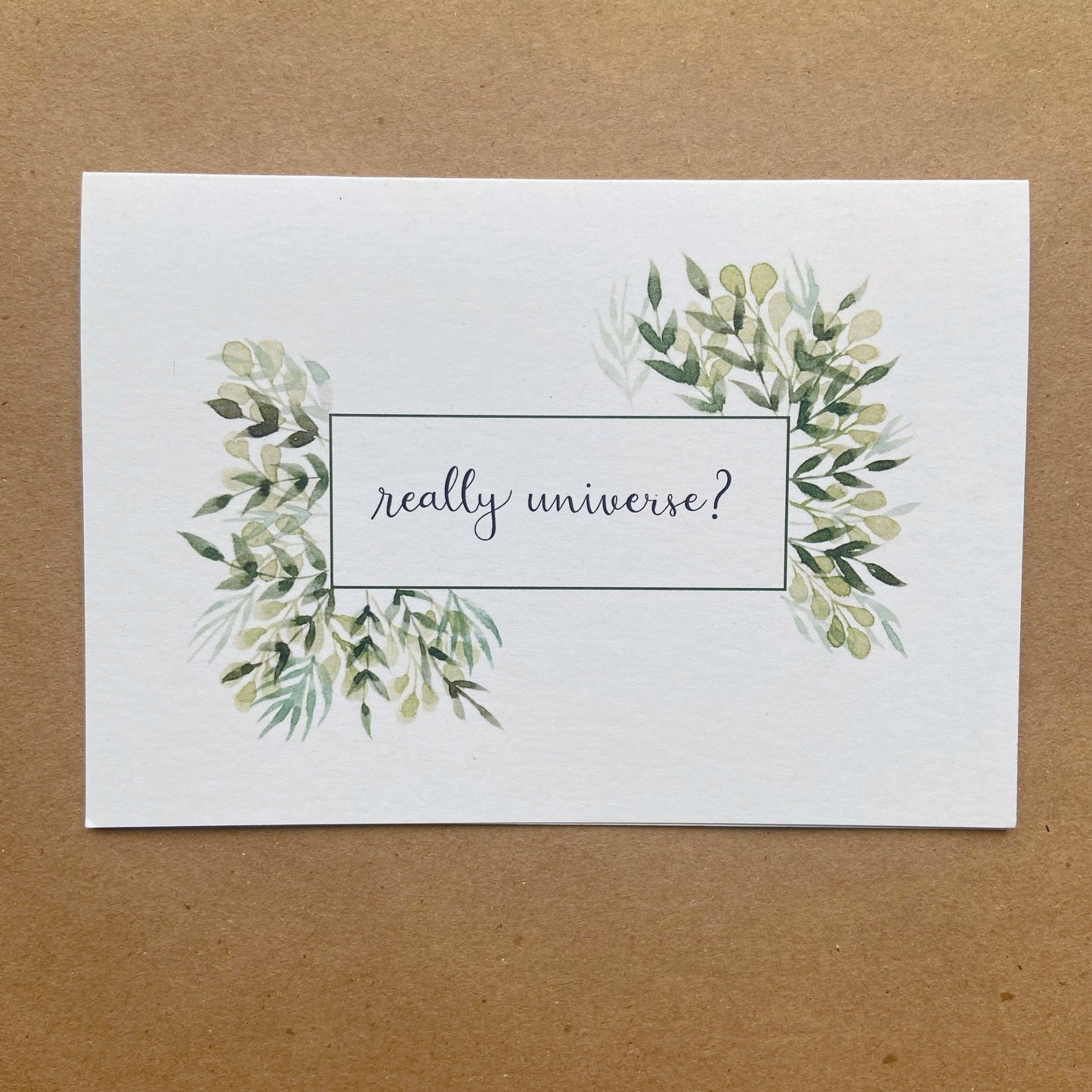 Friendlier Cards - Really Universe?