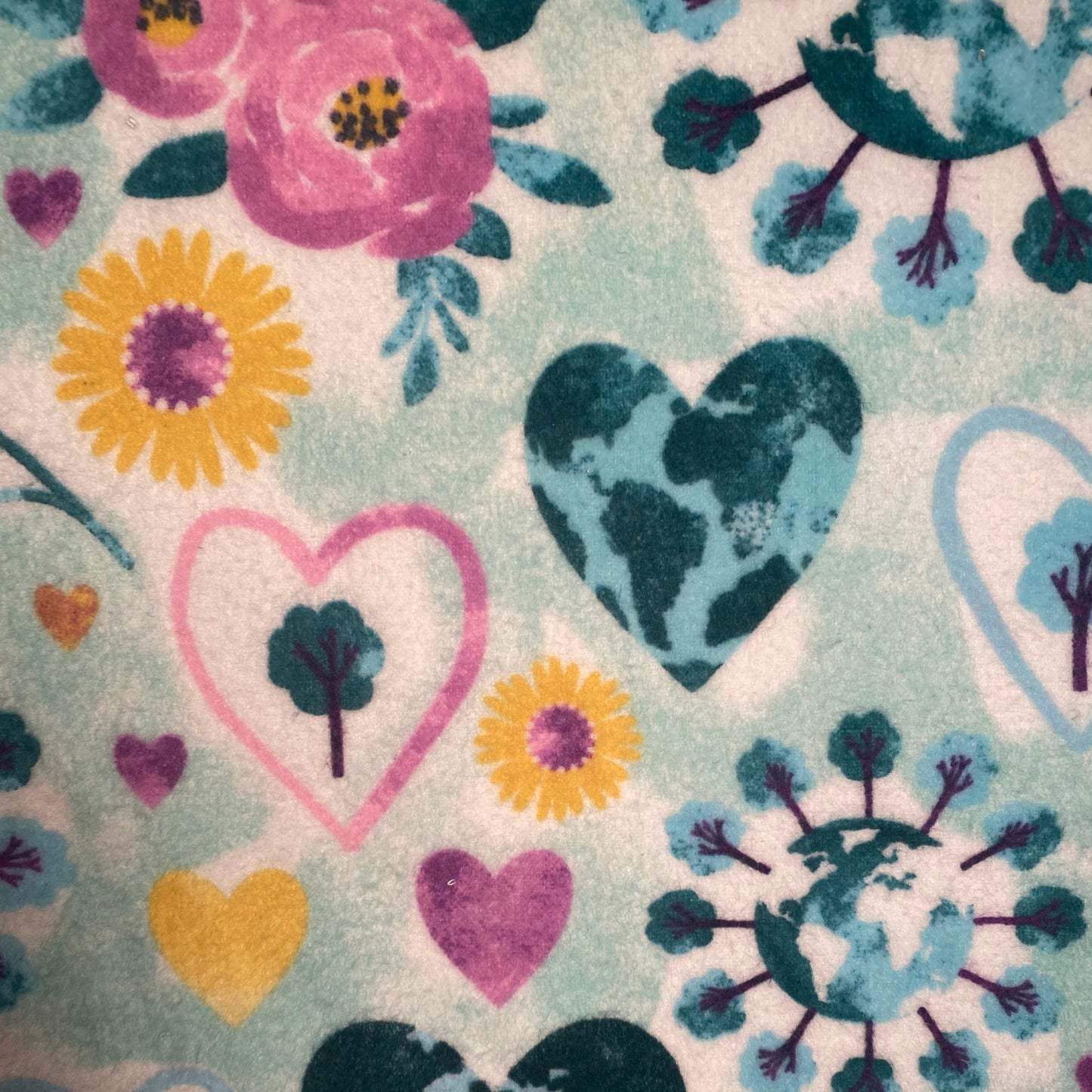 Friendlier Face Cloth - Love The Earth