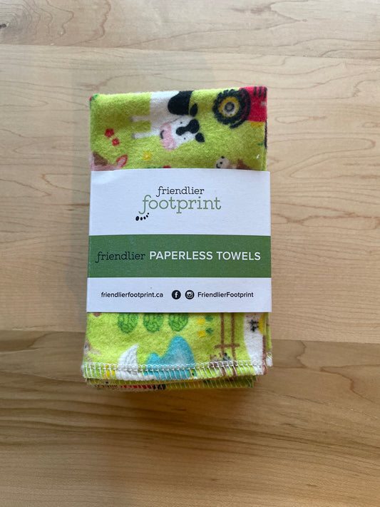 Friendlier Paperless Towels - Farm Friends