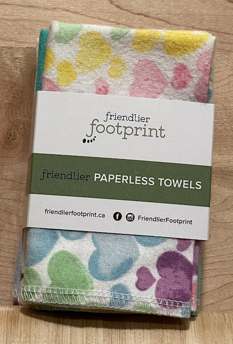 Friendlier Paperless Towels - Hearts and Happy