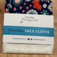 Friendlier Face Cloth - Blue Floral