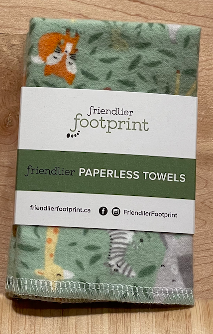 Friendlier Paperless Towels - Zoo Babies